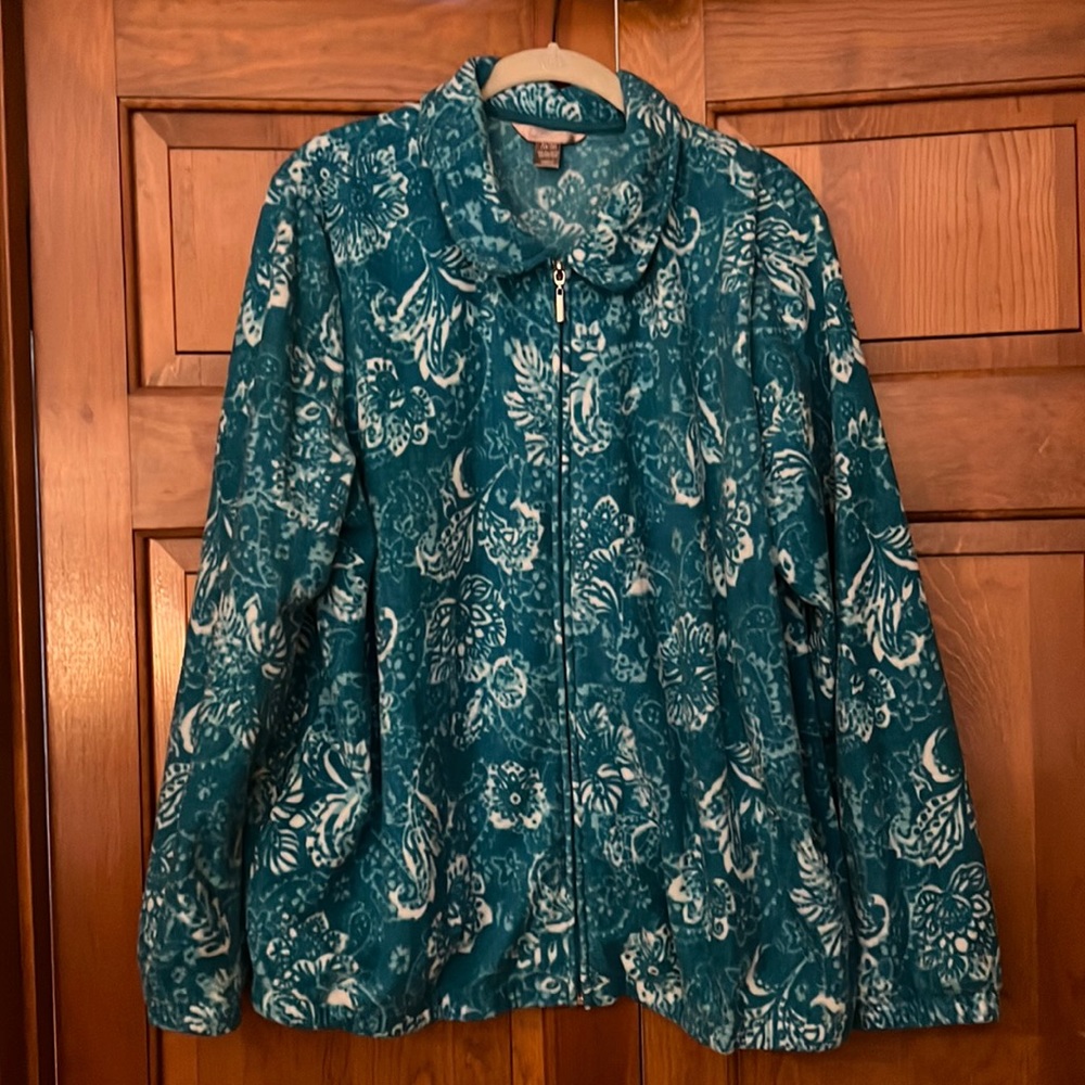 White Stag fleece zippered jacket
